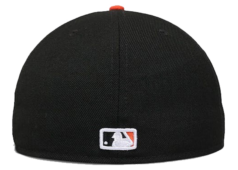 New Era San Francisco Giants Upside Down 59Fifty Fitted Hat Black Men's