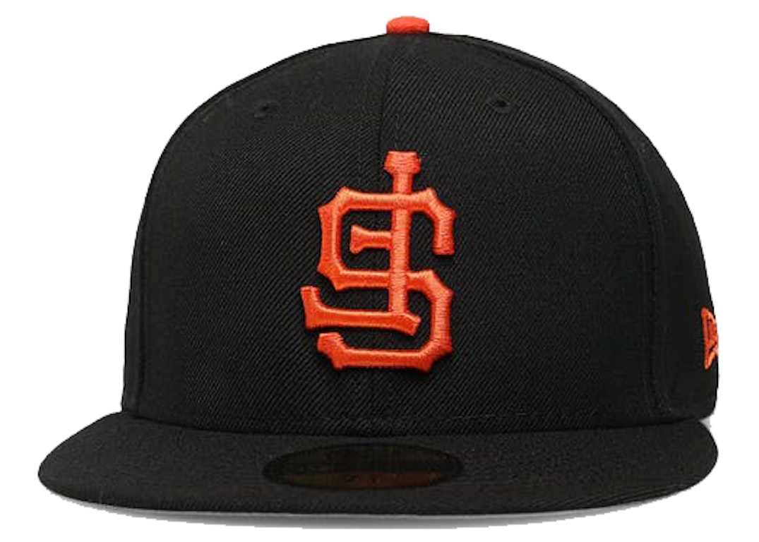 Pre-owned New Era San Francisco Giants Upside Down 59fifty Fitted Hat Black