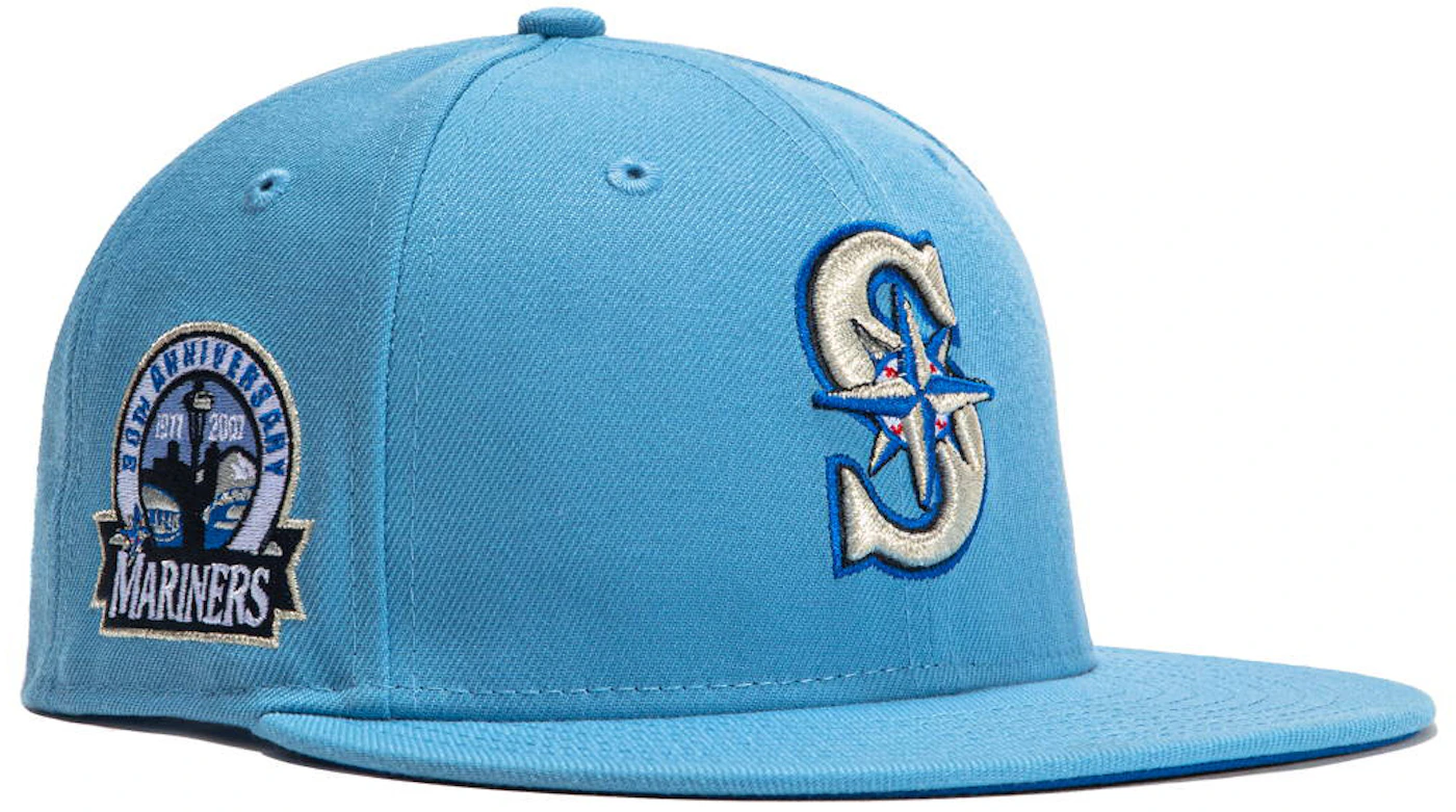 NEW ERA CHASING M'S SEATTLE MARINERS FITTED HAT (OCEAN BLUE