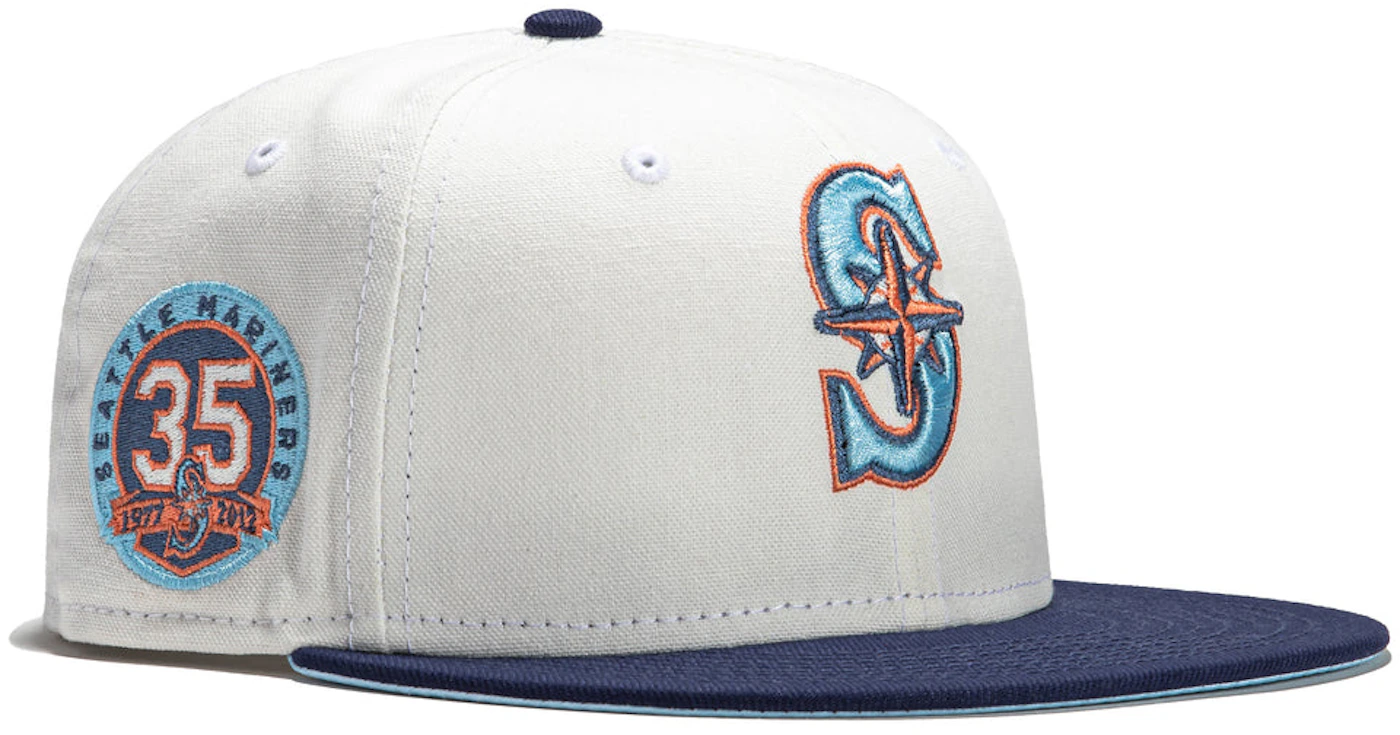 New Era Men's Seattle Mariners Gray Color Pack 59Fifty Fitted Hat