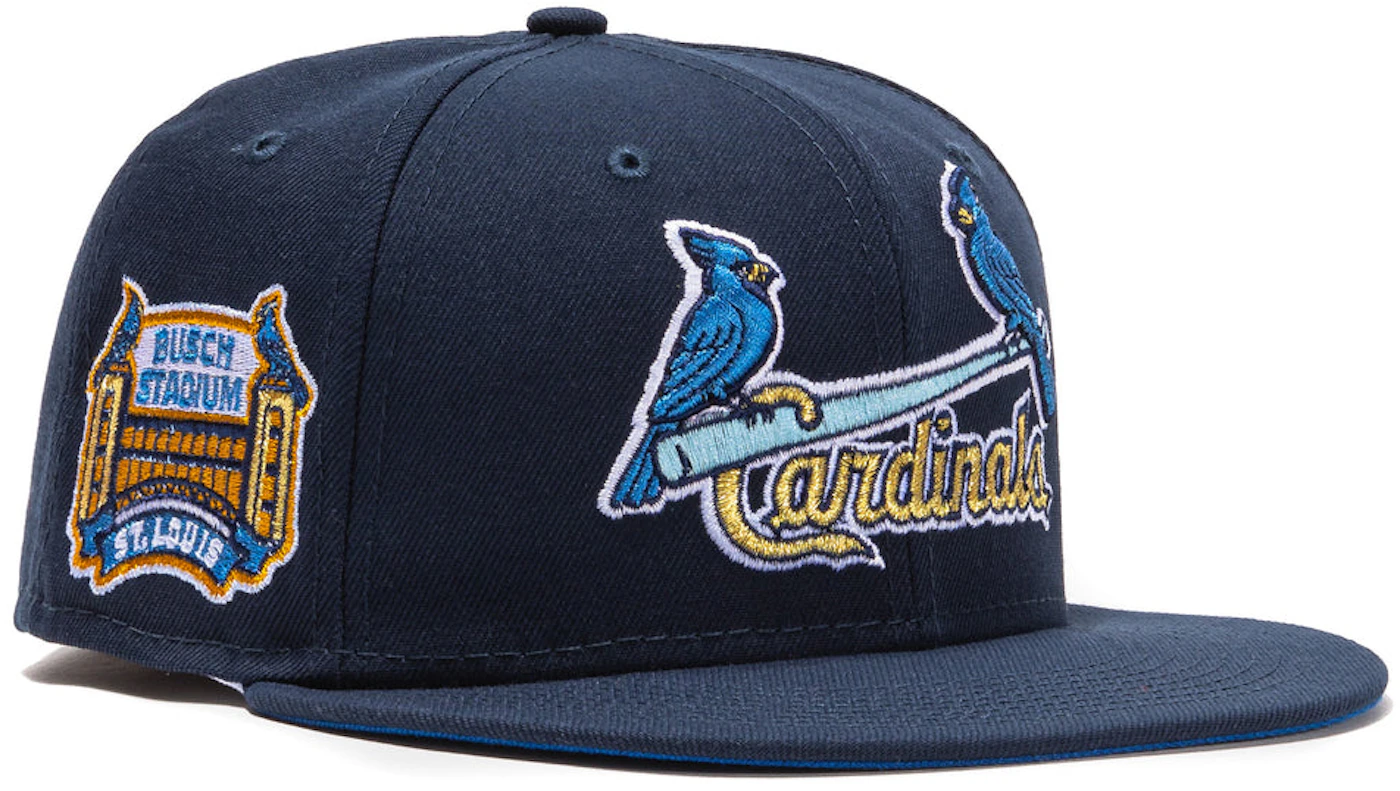 St Louis Cardinals Sky Blue New Era 59FIFTY Fitted Sky Blue / Scarlet | Navy | Ombre Gold | White / 7 1/4