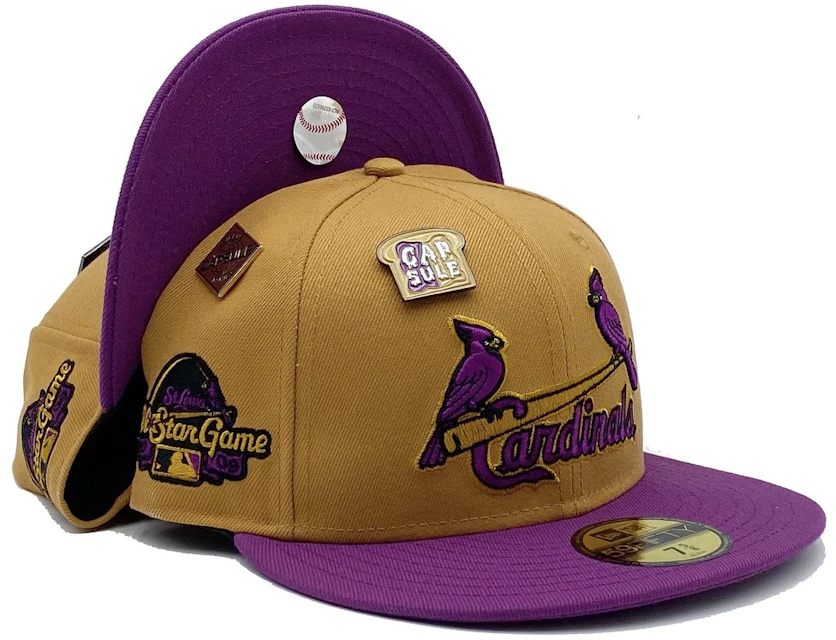New Era St Louis Cardinals Peanut Butter Jelly Collection 2009 All Star Game Capsule Hats