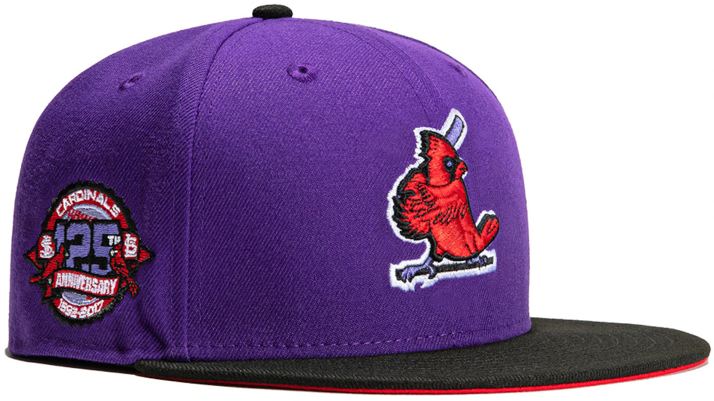 St. Louis Cardinals Tiger Fill Black 59FIFTY Fitted Cap