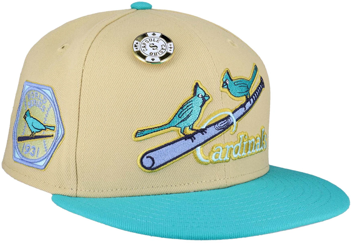 New Era St. Louis Cardinals World Series 1964 Glacier Blue Edition 59Fifty  Fitted Cap