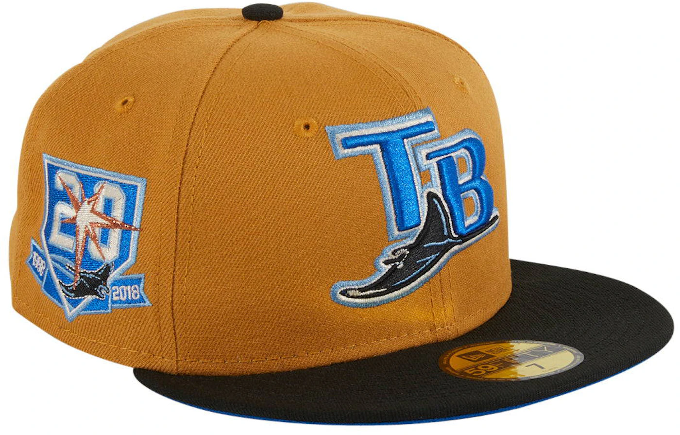 New Era 59FIFTY Tampa Bay Devil Rays Tropicana Field Patch Fitted Hat 7 3/8