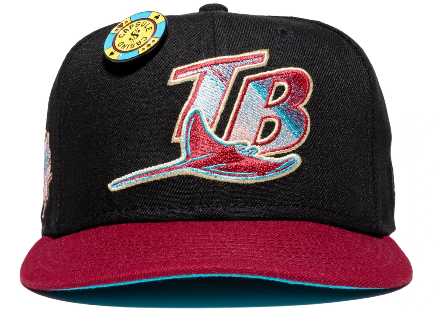 New Era Tampa Bay Devil Rays Capsule Casino Collection 1998 Season ...