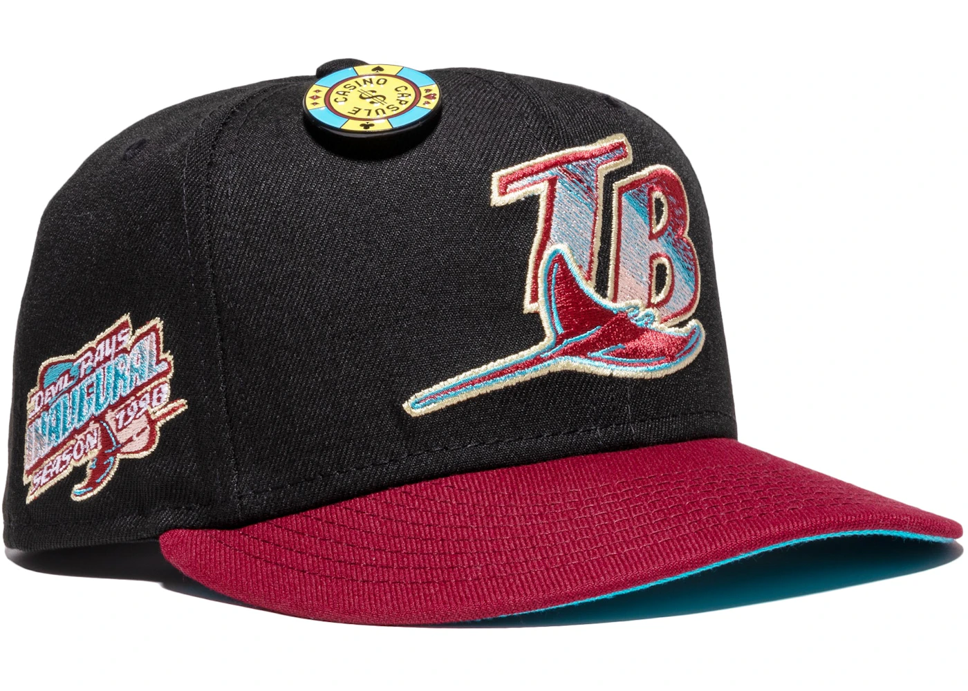 New Era Tampa Bay Devil Rays Capsule Casino Collection 1998 Season ...