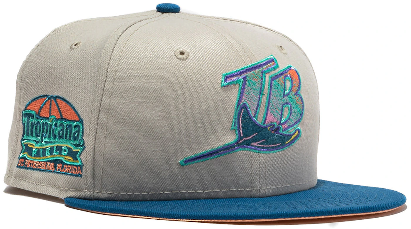 New Era Tampa Bay Ocean Drive Rays Tropicana Field Patch Hat Club