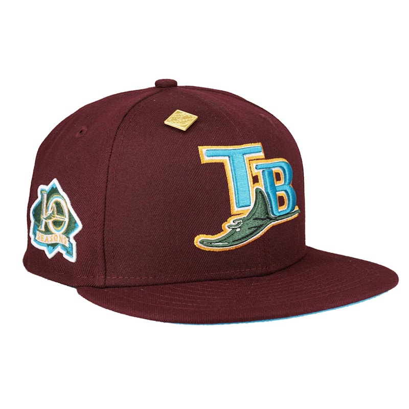 New Era Tampa Bay Rays 10 Seasons Capsule Exclusive 59Fifty Fitted Hat