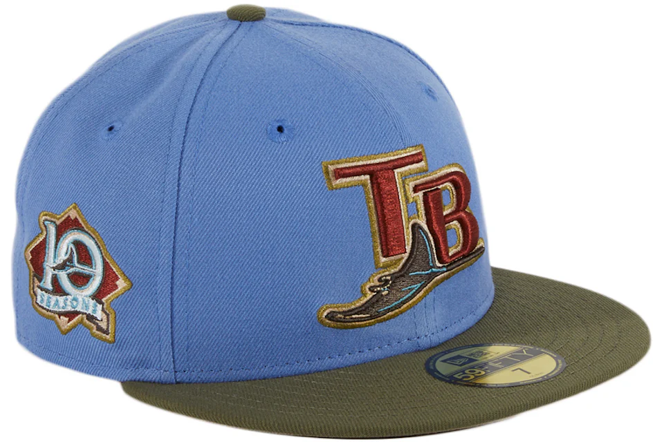 New Era Tampa Bay Rays Great Outdoors 10th Anniversary Patch Hat Club ...