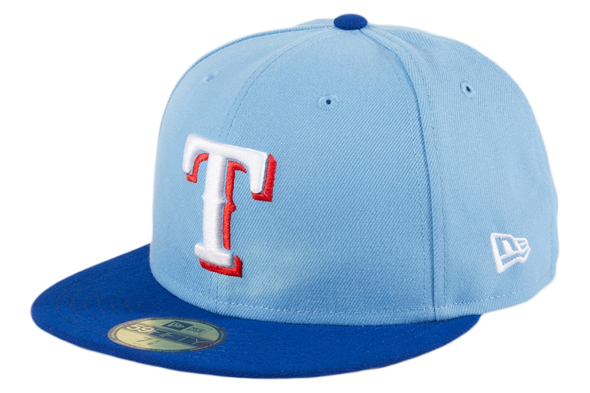 Pre-owned New Era Texas Rangers Authentic Collection Alternate 2 59fifty Fitted Hat Royal Blue