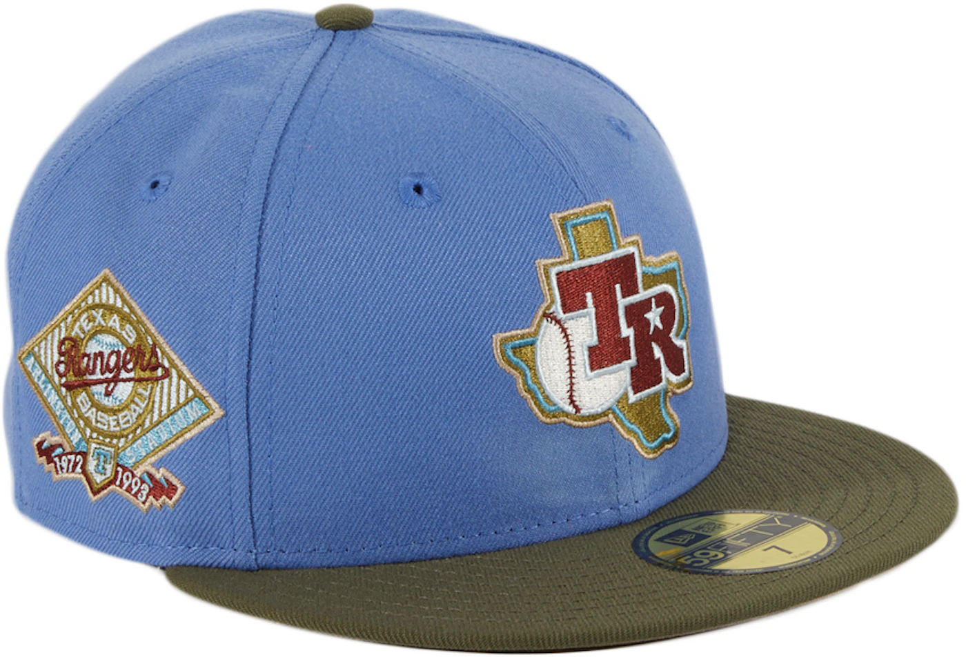 New Era Texas Rangers Great Outdoors Arlington Stadium Patch Hat