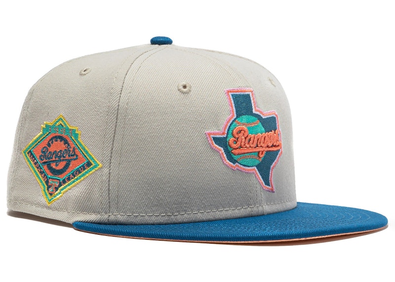 New Era Texas Rangers Ocean Drive 1993 American League Patch Hat