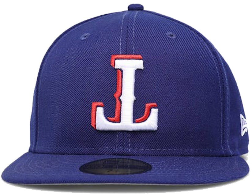 New Era Chicago Cubs Upside Down 59FIFTY Fitted Hat Blue