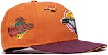 New Era Toronto Blue Jays 50K Friends and Family 30th Season Capsule Hats Exclusive 59FIFTY Fitted Hat Red/Pink