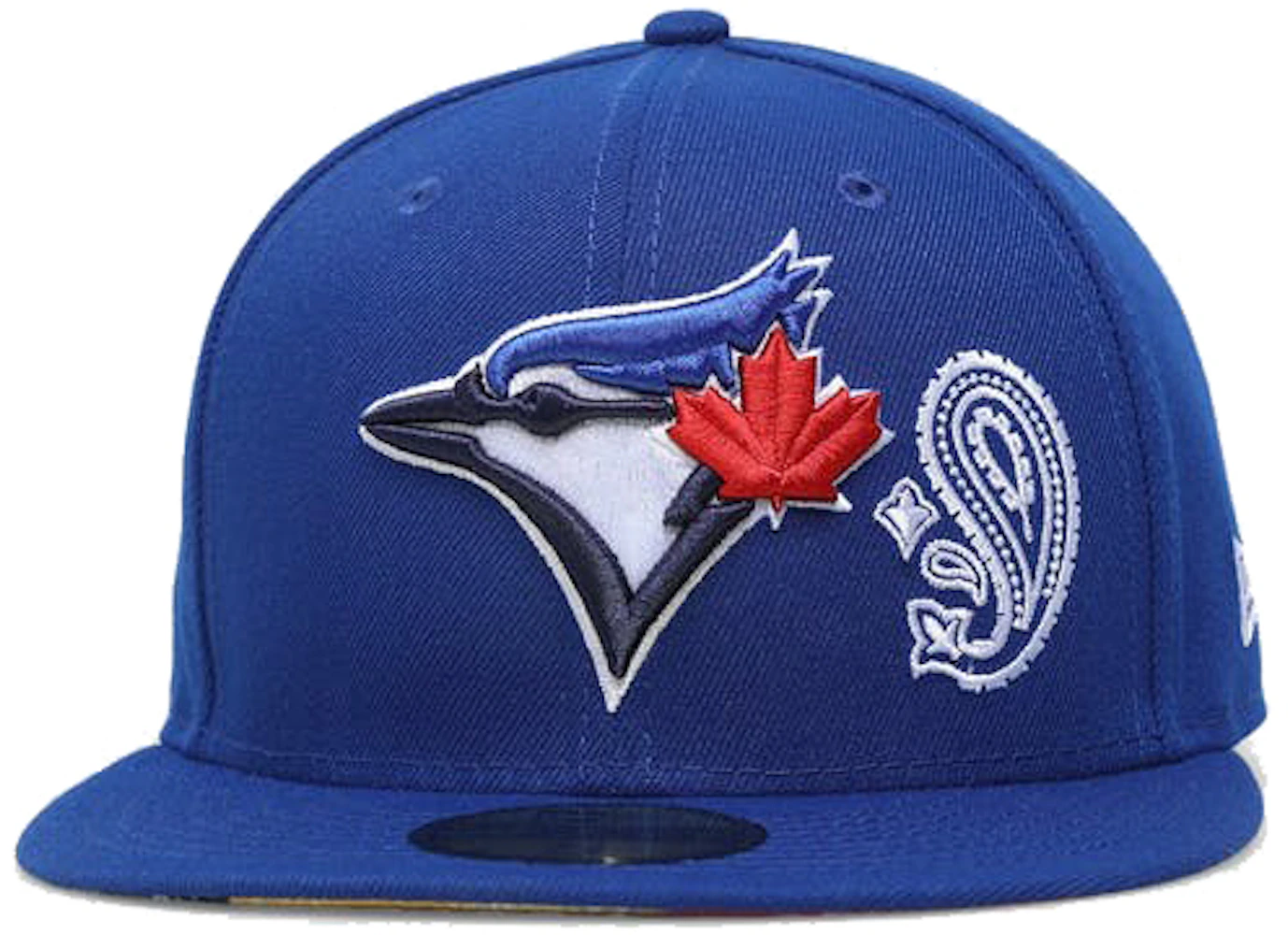 New Era Toronto Blue Jays Patchwork Paisley Undervisor 59Fifty Fitted Hat  Blue Men's - FW21 - US