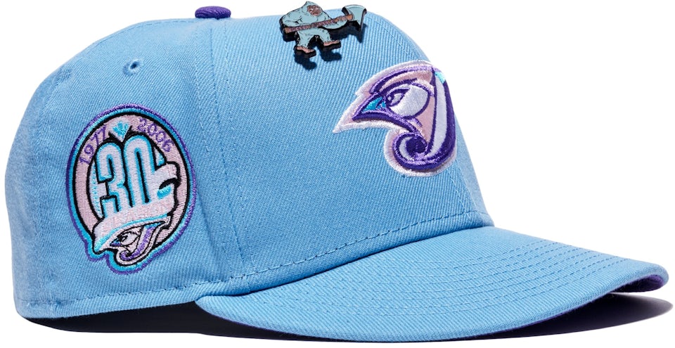 New Era Toronto Blue Jays Alternate 4 Authentic Collection 59FIFTY Fitted Hat Navy/Light Blue