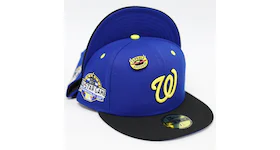 New Era Washington Nationals Capsule Speedway 2018 All Star Game 59Fifty Fitted Hat Blue/Black