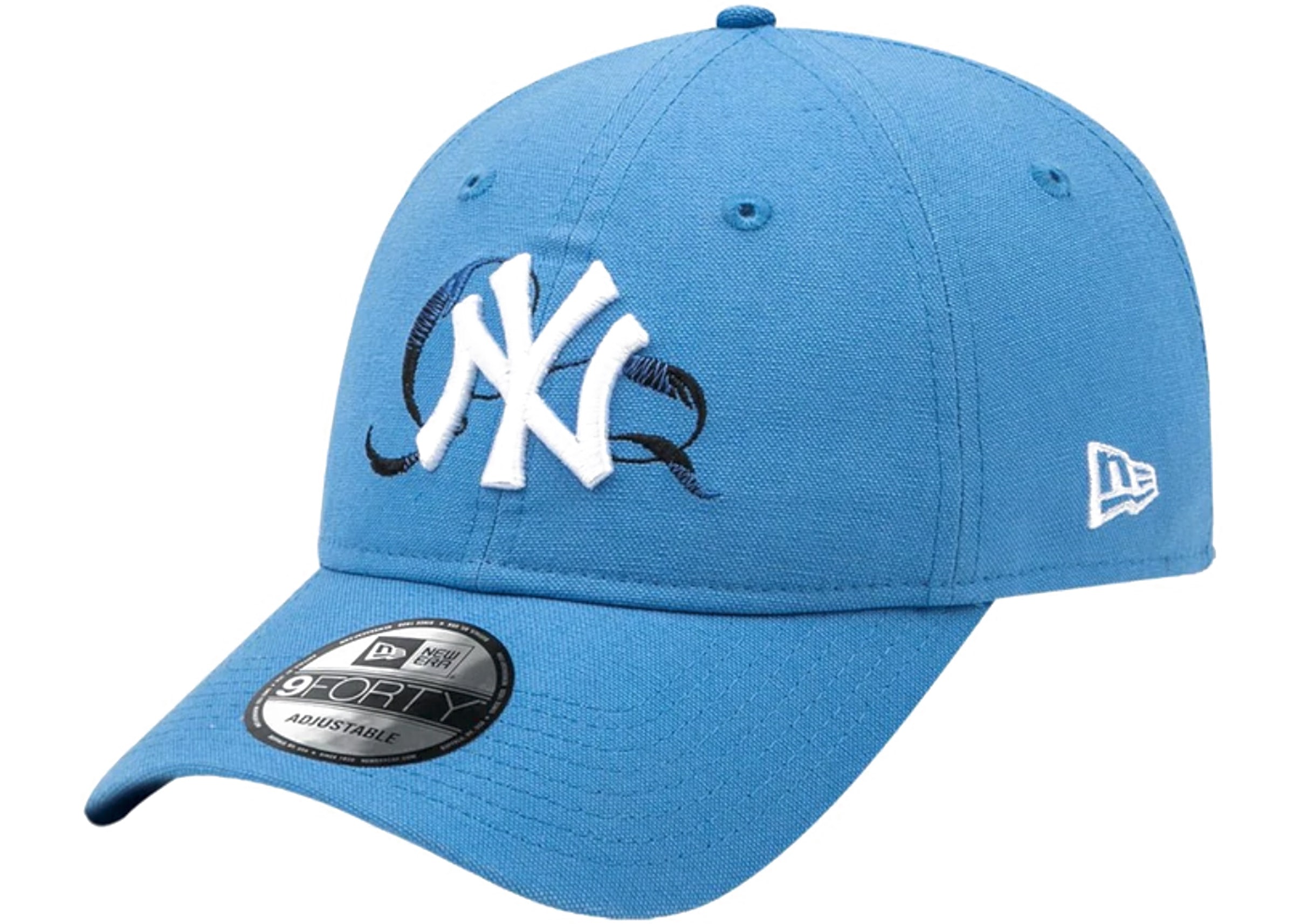 New Era x BTS x MLB Black Swan New York Yankees 9Forty Hat Air Force Blue -  SS22 - US