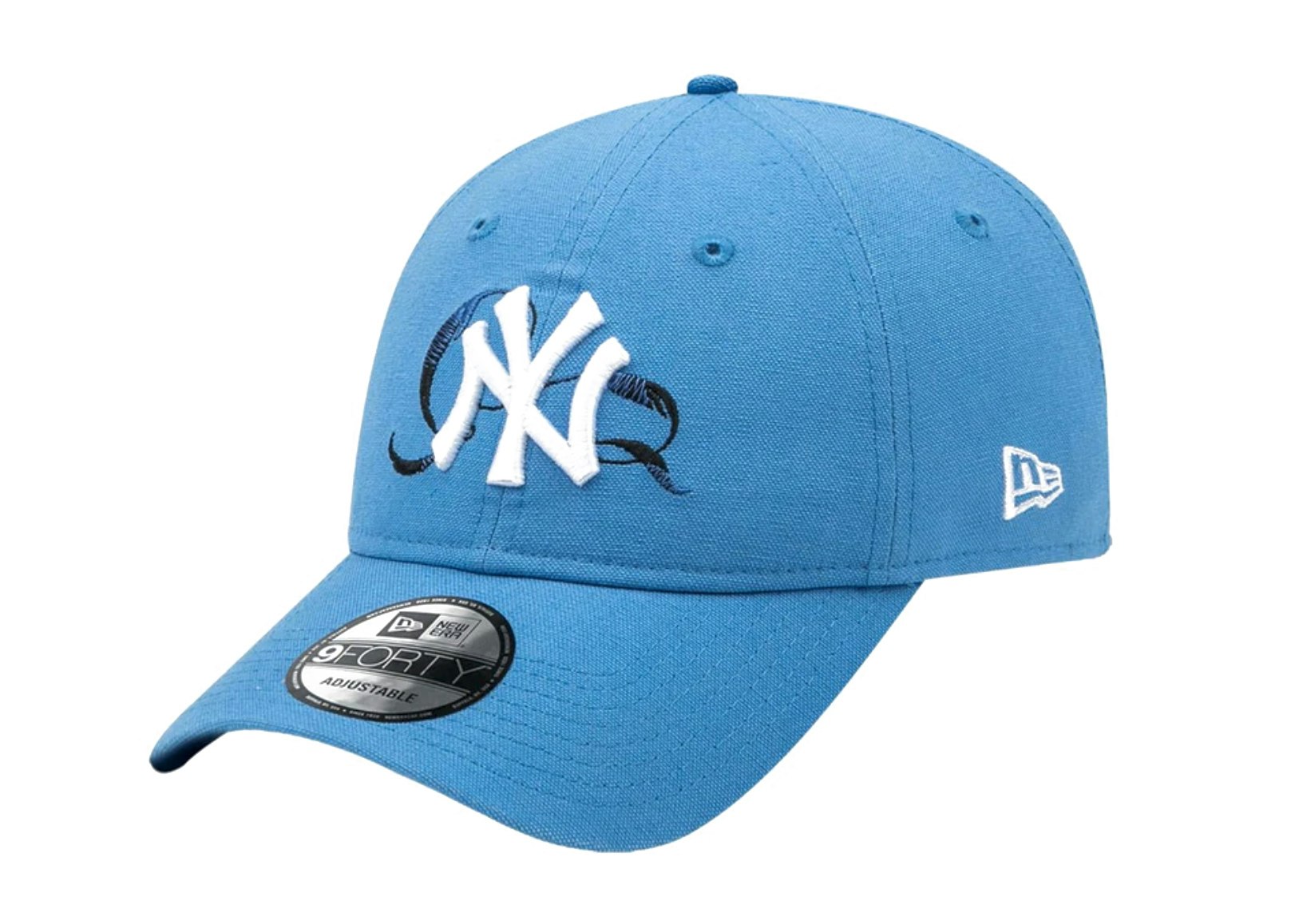 New Era x BTS x MLB Black Swan New York Yankees 9Forty Hat Air Force Blue -  SS22 - CN