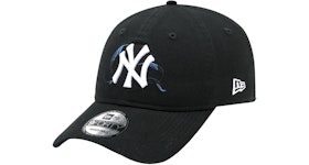 New Era x BTS x MLB Black Swan New York Yankees 9Forty Hat Black