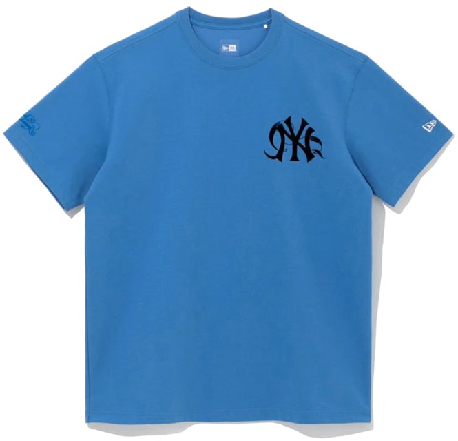 New Era MLB New York Yankees logo t-shirt in black exclusive as