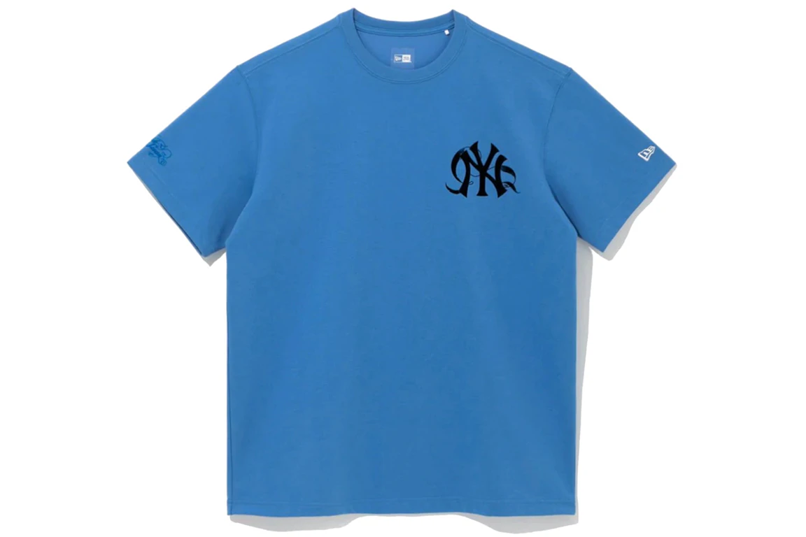 New Era x BTS x MLB Black Swan New York Yankees T-Shirt Air Force Blue