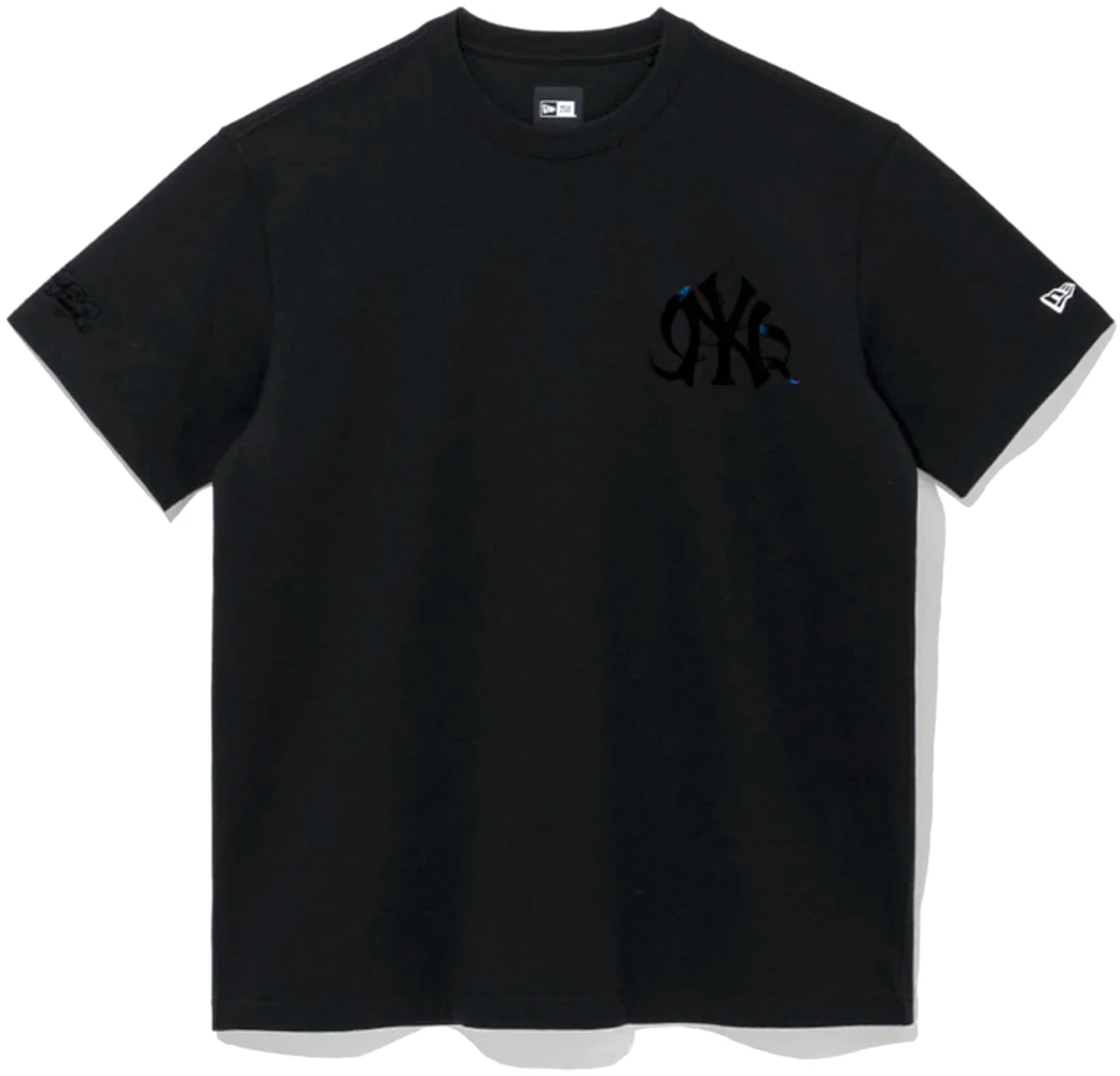 New Era x BTS x MLB Black Swan New York Yankees T-Shirt Black