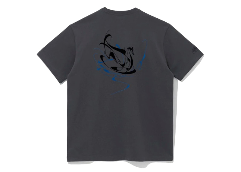 New Era x BTS x MLB Black Swan New York Yankees T-Shirt Charcoal 