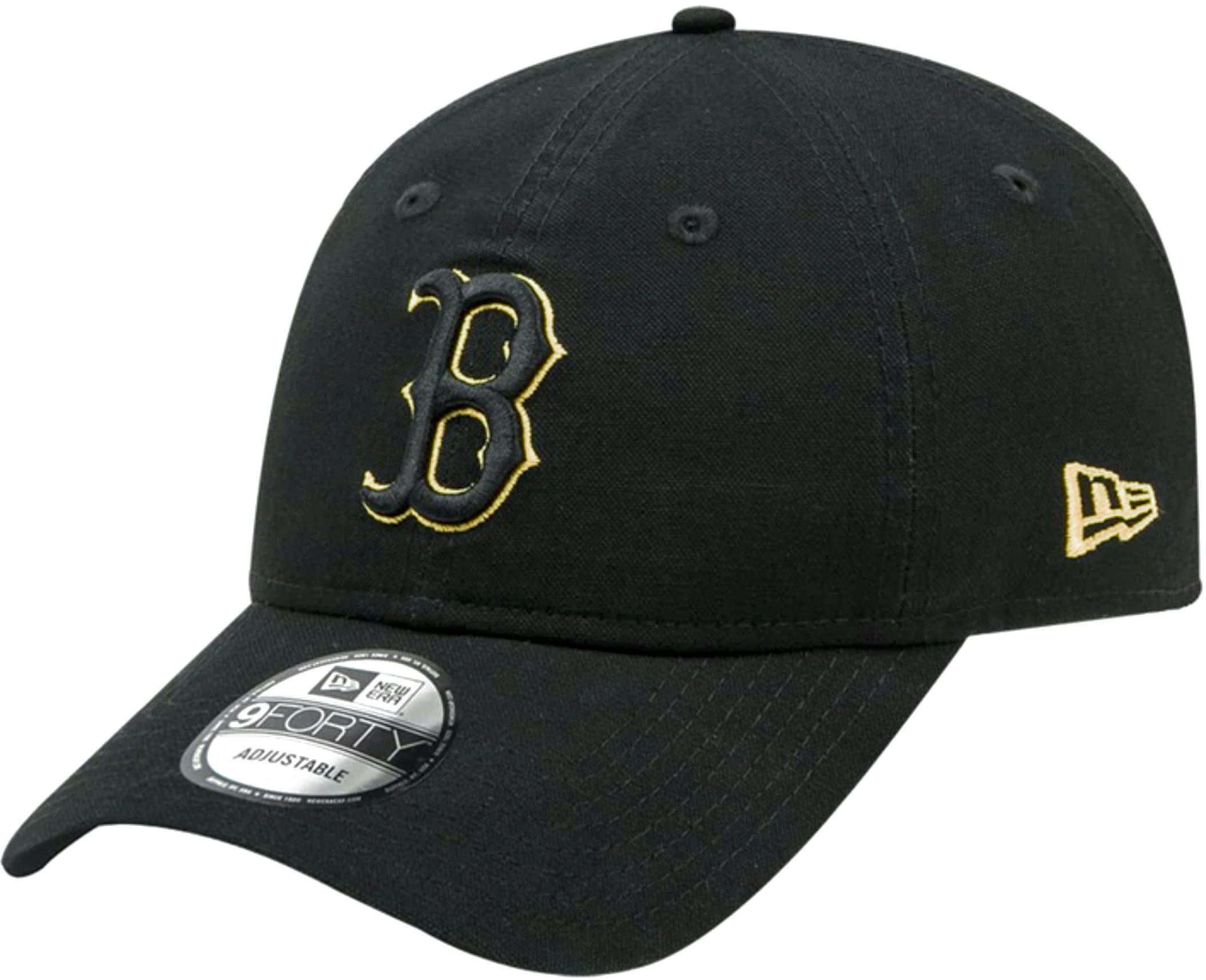 New Era 59Fifty MLB Boston Red Sox Black on Black Fitted Cap