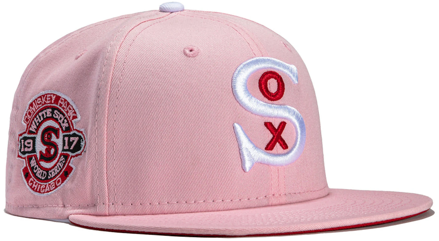 white sox fitted hat with patch