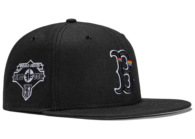 New Era x Hat Club Exclusive Aux Pack Vinyl New York Mets 1986 World Series Patch 59Fifty Fitted Hat Black