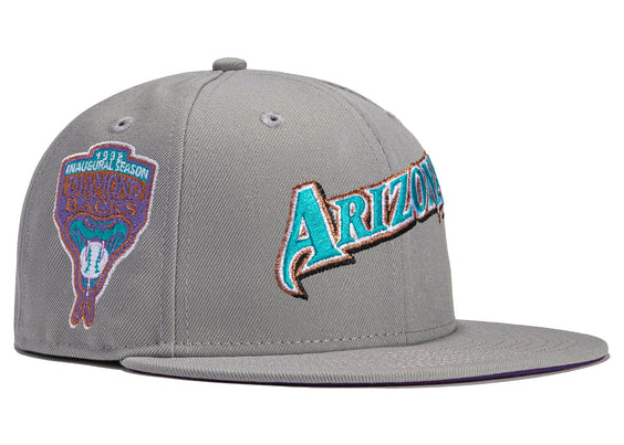 New Era x Hat Club Exclusive Grey OTC Arizona Diamondbacks