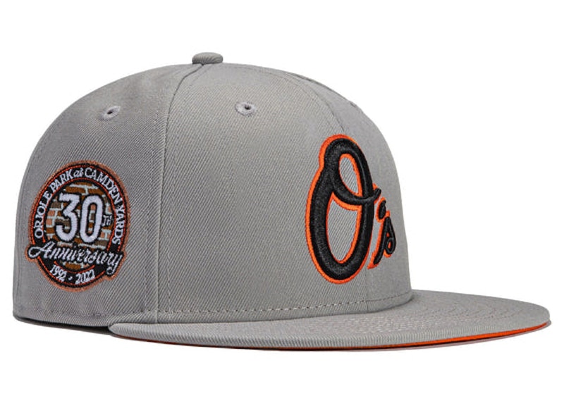 New Era x Hat Club Exclusive Grey OTC Baltimore Orioles 30th