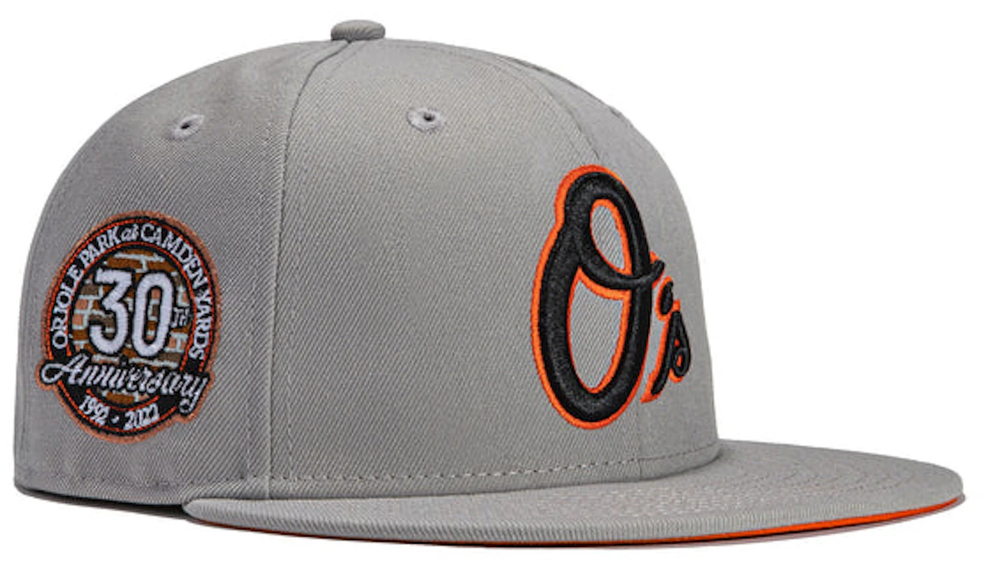 New Era x Hat Club Exclusive Grey OTC Baltimore Orioles 30th