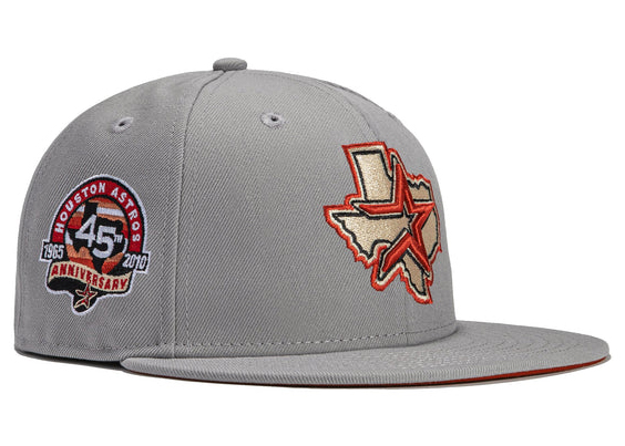 New Era x Hat Club Exclusive Grey OTC Houston Astros 45th