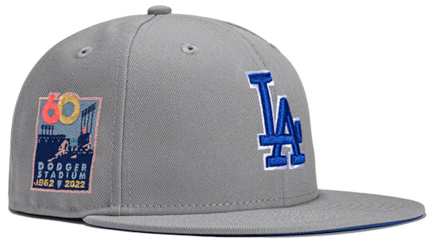 Los Angeles Dodgers 60th Anniversary Side Patch 39THIRTY Flex Hat