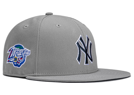 New Era x Hat Club Exclusive Grey OTC New York Yankees 1998 World