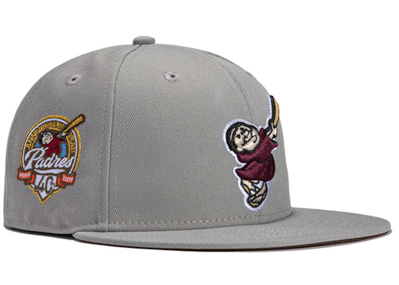 New Era x Hat Club Exclusive Grey OTC San Diego Padres 40th Anniversary ...