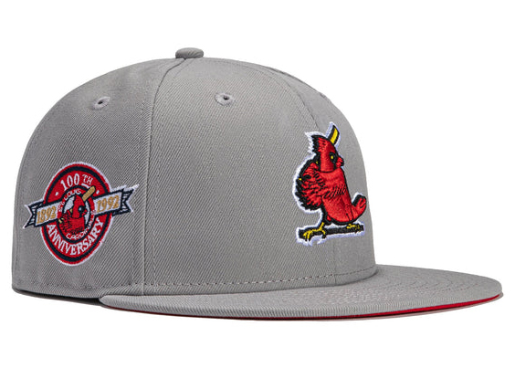 New Era x Hat Club Exclusive Grey OTC St Louis Cardinals 100th