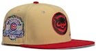 New Era x Hat Club Exclusive Jae Tips Forever Chicago Cubs 1990 All Star Game Patch 59Fifty Fitted Hat Tan/Red