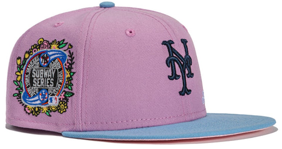 Men's New York Yankees New Era Pink/Sky Blue 1999 World Series