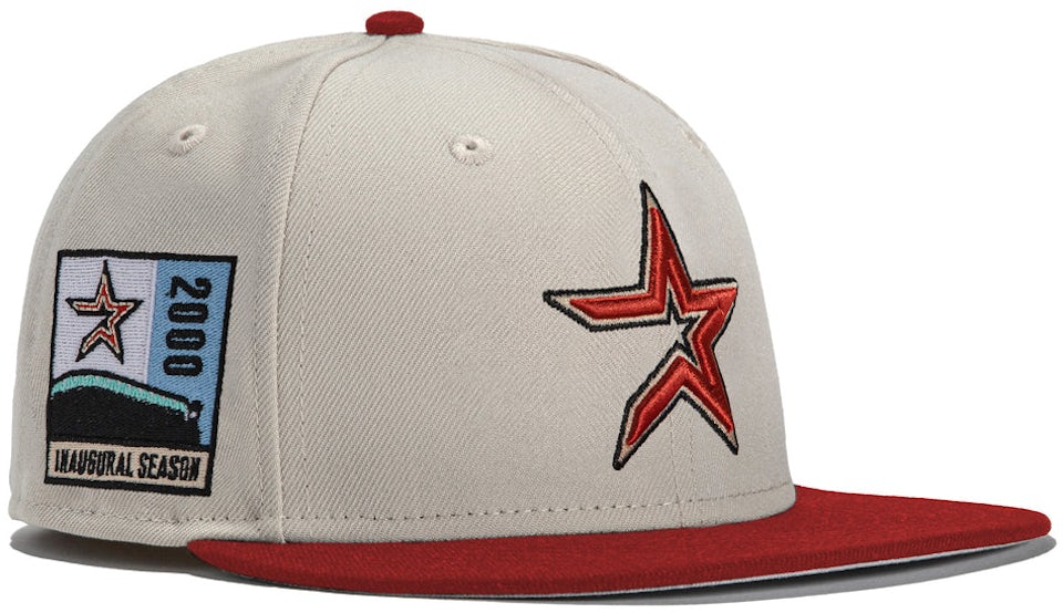Men's New Era Khaki Houston Astros 59FIFTY Fitted Hat
