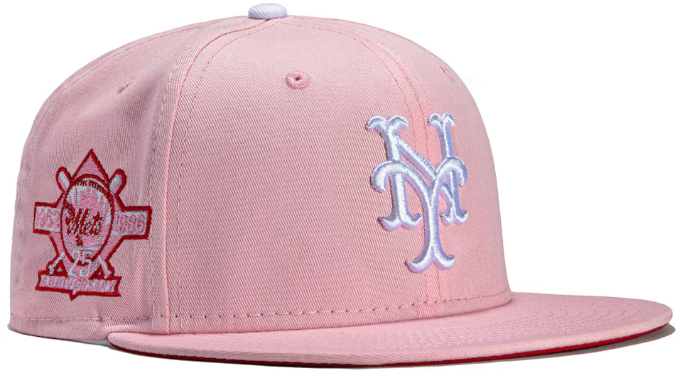 contrast picknick diepte New Era x Hat Club New York Mets 25th Anniversary Patch Strawberry Jam  59Fifty Fitted Hat Pink - FW22 - US