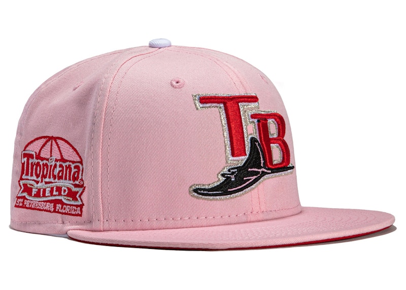 New Era x Hat Club Tampa Bay Rays Tropicana Field Patch Strawberry 