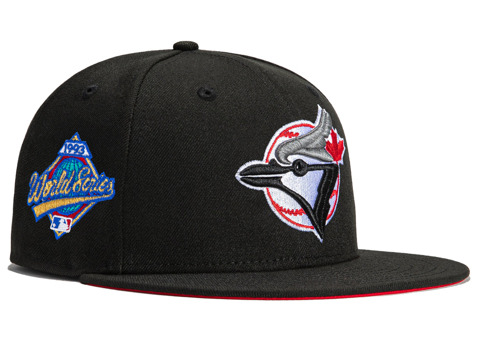 New Era x Hat Club Toronto Blue Jays 1993 World Series Patch Red