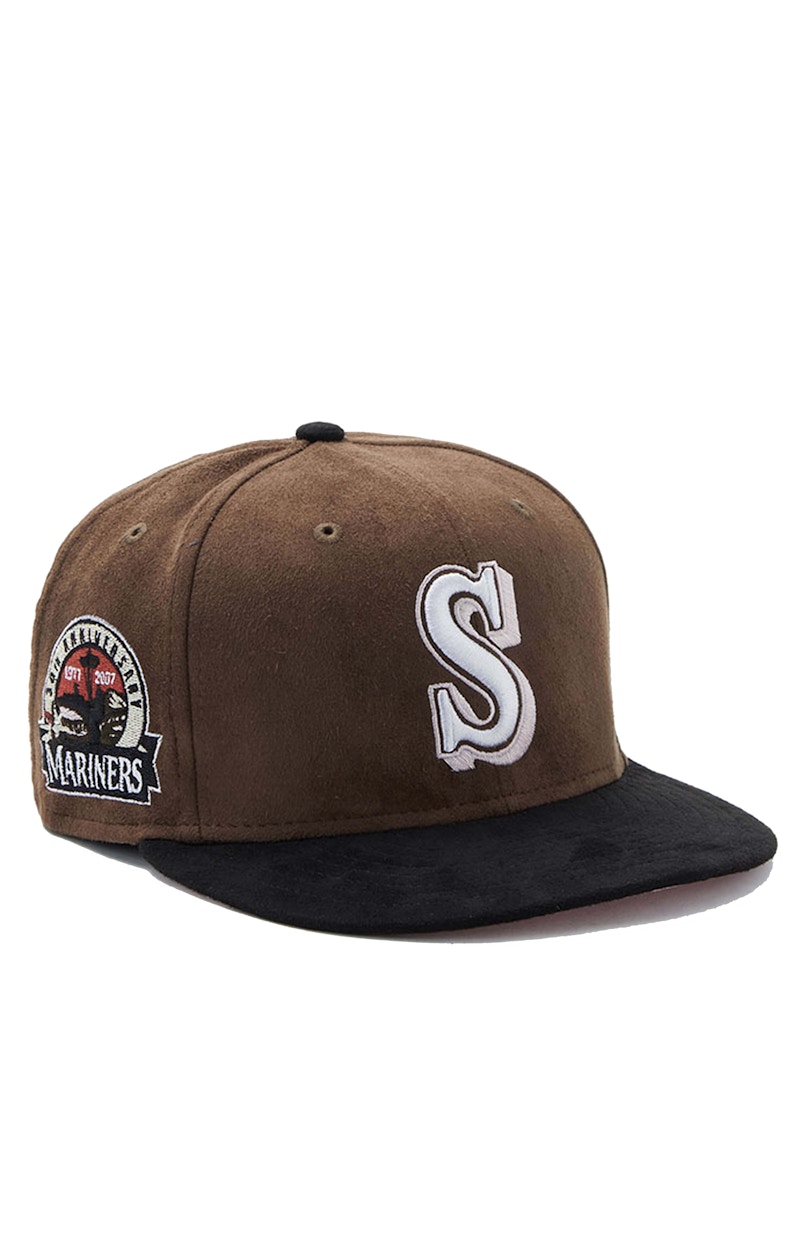 New Era x PS Reserve x Miki Guerra Suede Mariners 59Fifty Fitted