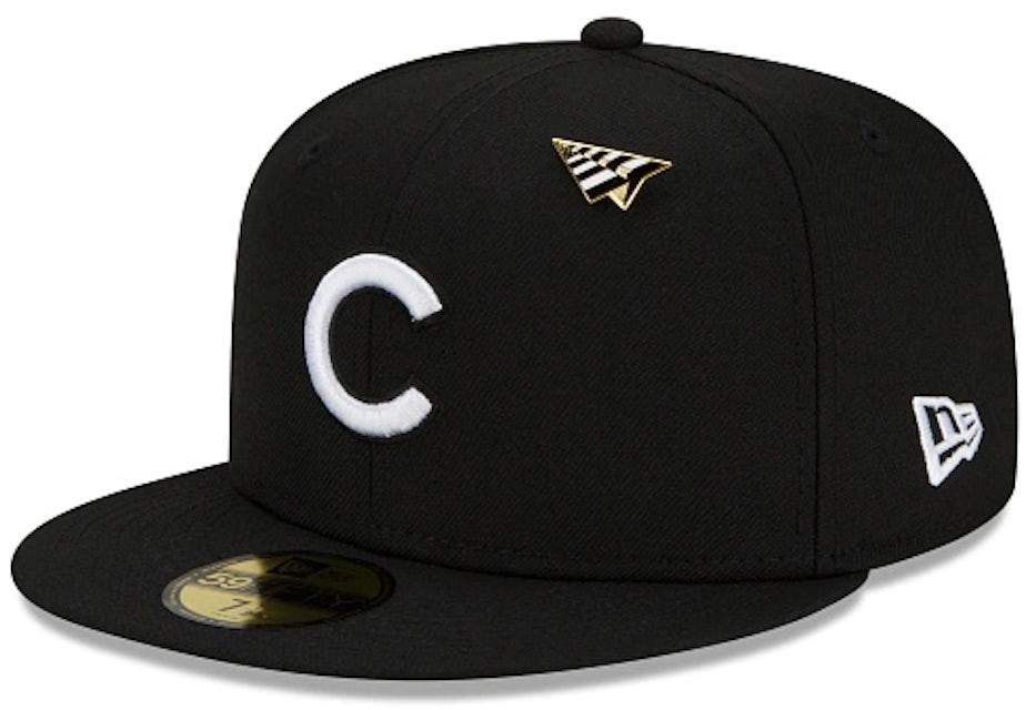 New Era x Paper Planes Chicago Cubs 59Fifty Fitted Hat Black Men's