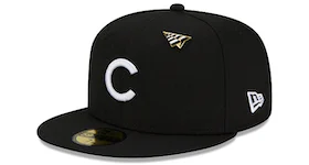 New Era x Paper Planes Chicago Cubs 59Fifty Fitted Hat Black