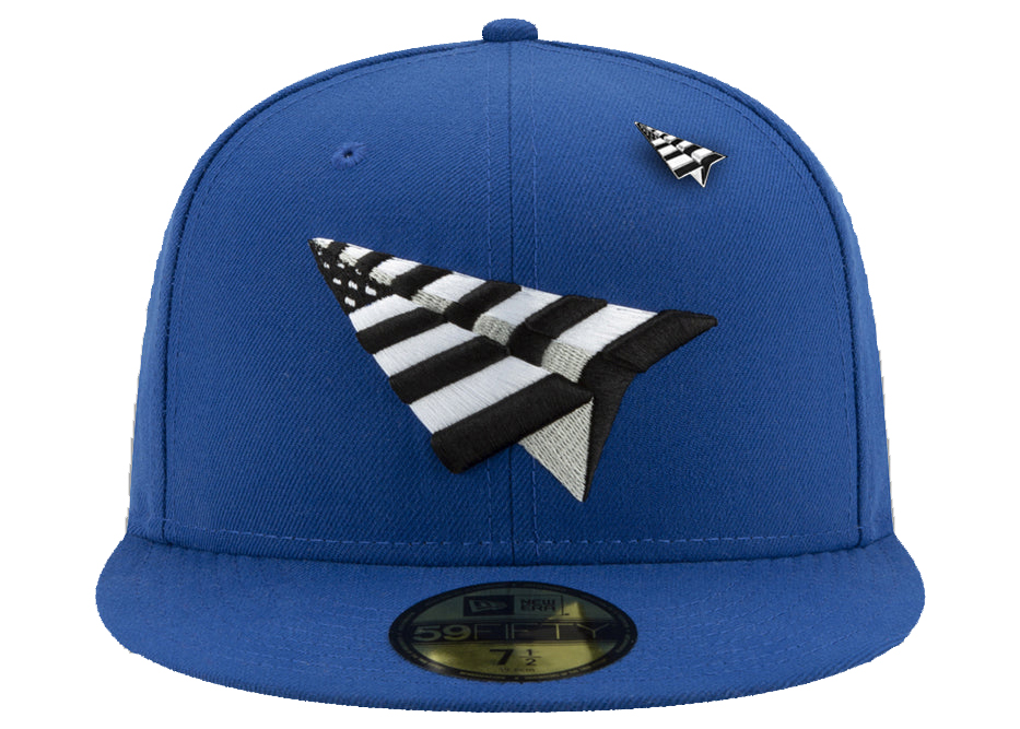 royal blue paper planes hat